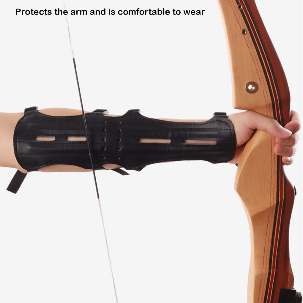 

Guard Arm Forearm Polyurethane Cover Lengthen Breathable Flexibility Gloves Protection Adjustable Sporting for Outdoor