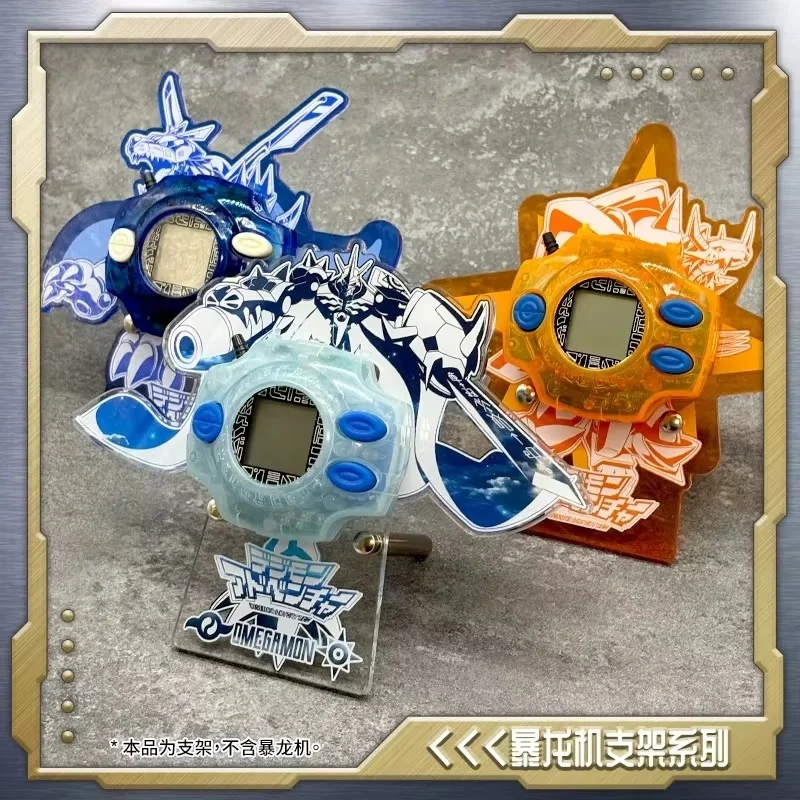 Фото Digimon 25th Anniversary Color Screen Radio Wave Tyrannosaurus Machine Special Collection Card Brick Plaque Boys Toys Xmas Gifts №2
