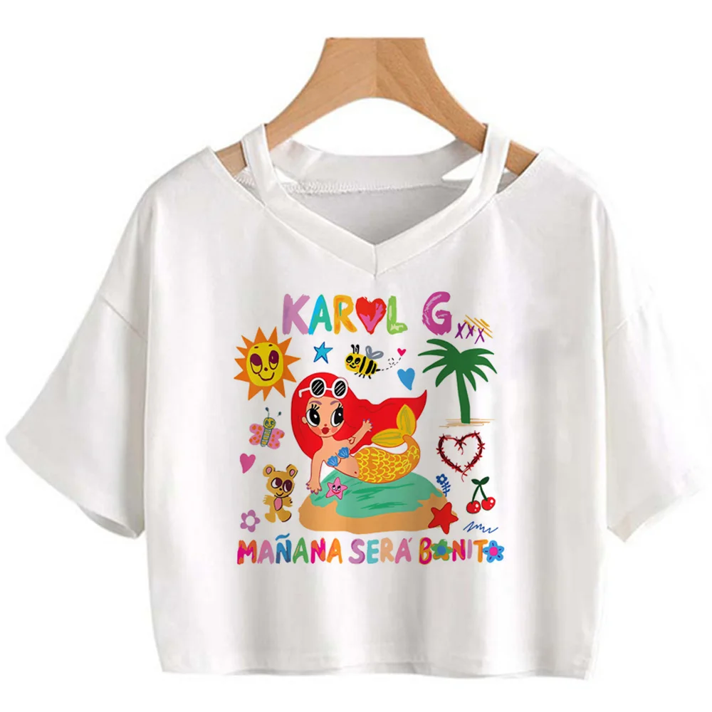 Футболка женская с графическим принтом Завтра Sera Nice Karol g