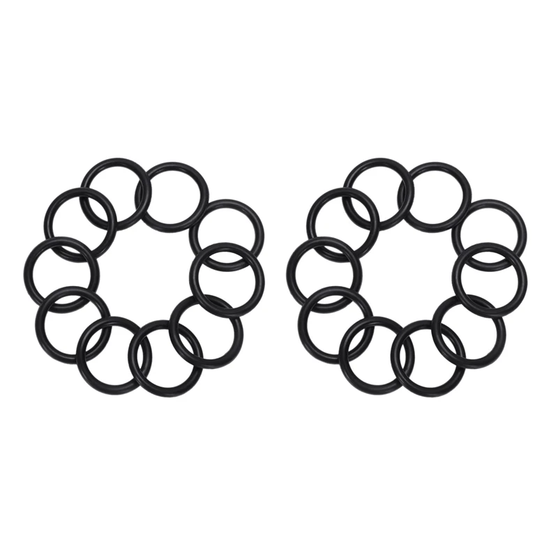 

20 Pieces 32Mm OD 25Mm Inner Od. Black Nitrile Rubber O Ring Oil Seal Ring