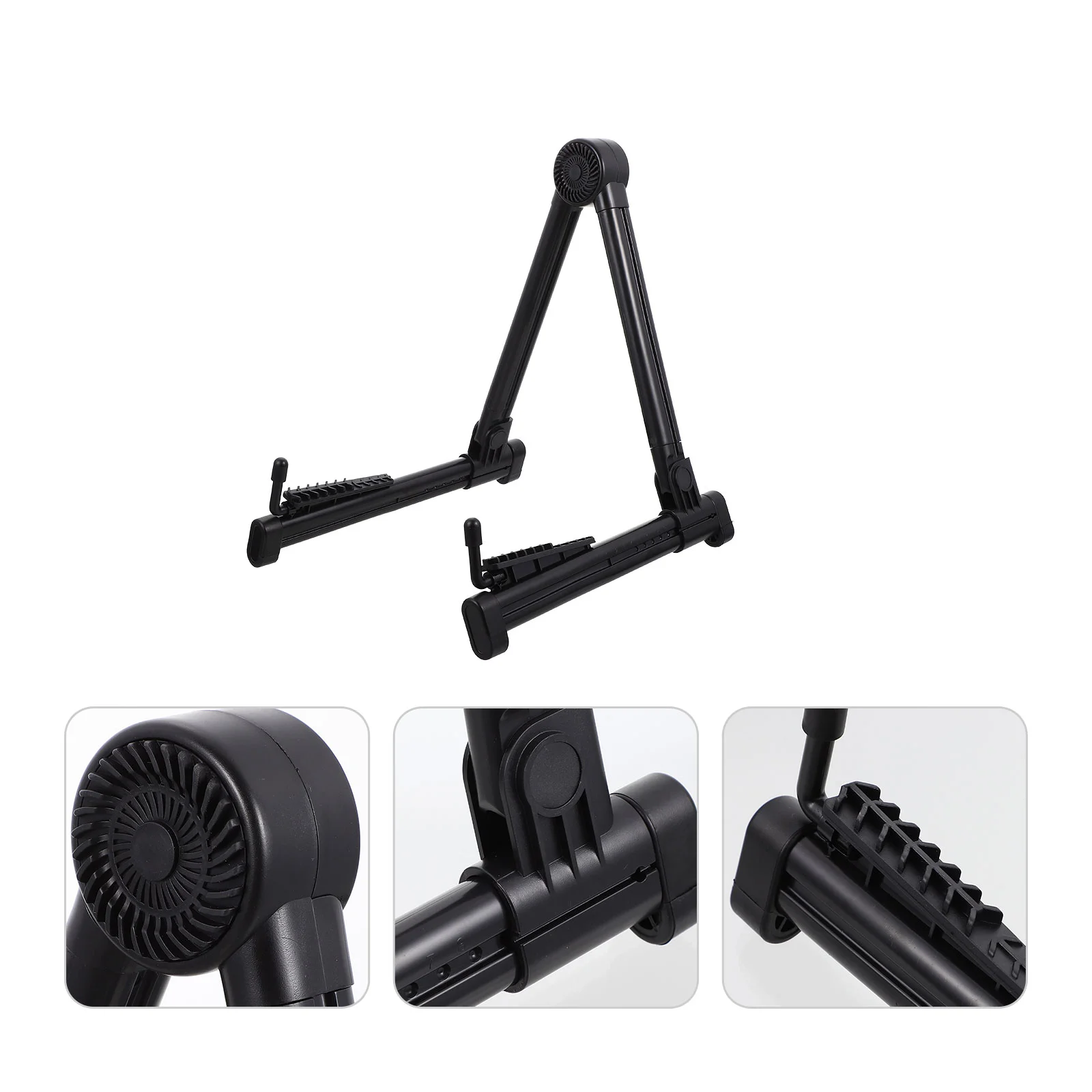 

Foldable Design Guitar Holder Adjustable Instrument Stand Floor Bracket