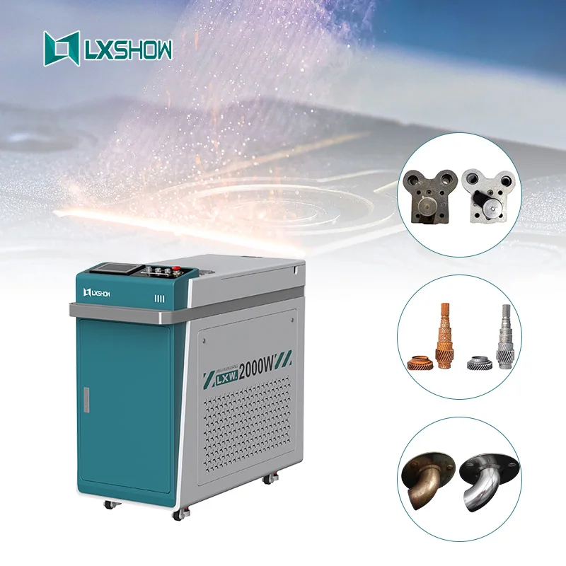 

Лазерная машина для очистки металла, 1000 Вт, 1500 Вт, 2000 Вт, ручная Лазерная Очистительная Машина, лазерный прибор для удаления ржавчины металла...