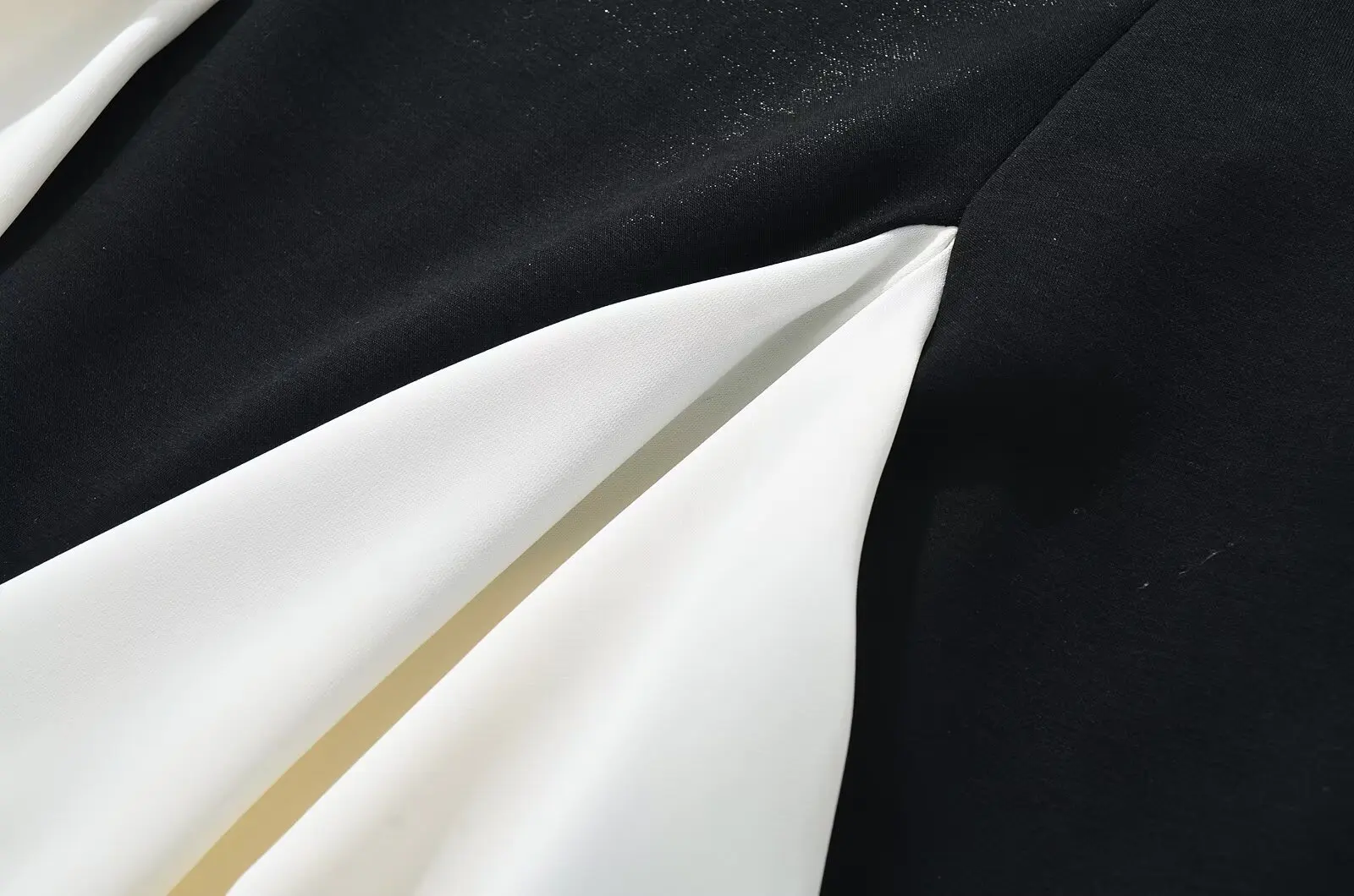 Платье JASTIE бохо черное белое