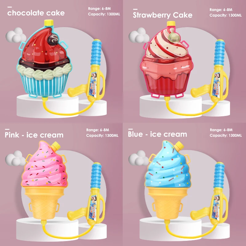 

Summer Children's Pool Beach Toys Kids Animal Snack Backpack Water Gun Bubble Blower Weapaon Outdoor Toys Gift For Baby Boy Girl