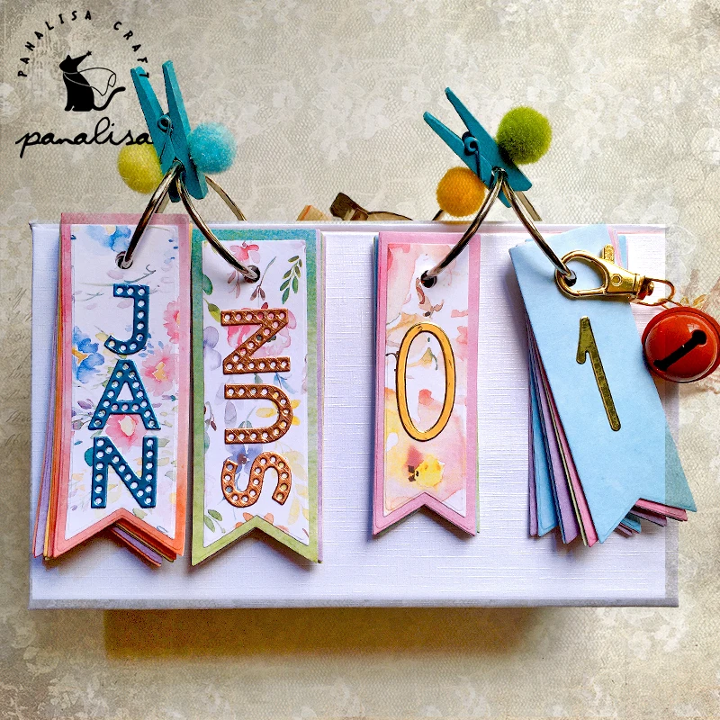 Panalisacraft спецназ Алфавит металлические режущие штампы трафареты для сделай сам