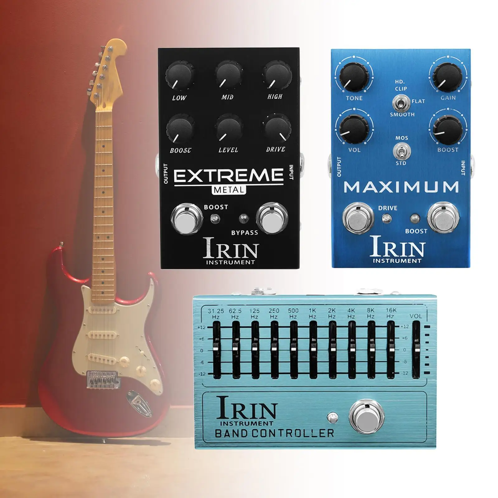 Цифровая мини-педаль реверберации профессиональная педаль для гитарных