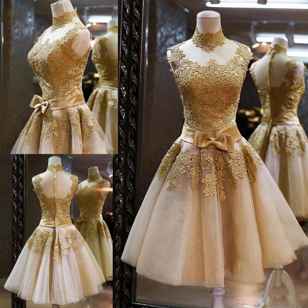 

High Quality Homecoming Dresses Vestidos de festa Fashion Gold Applique Belt Tulle Graduation Formal Gowns