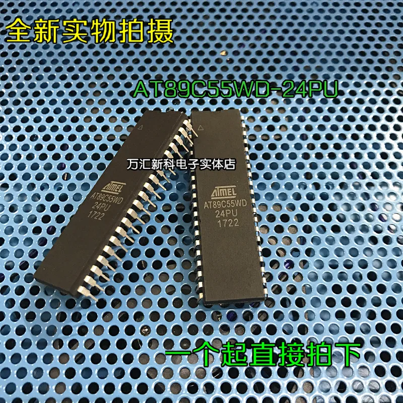 10 шт. оригинальная новая фотовспышка AT89C55WD DIP-40