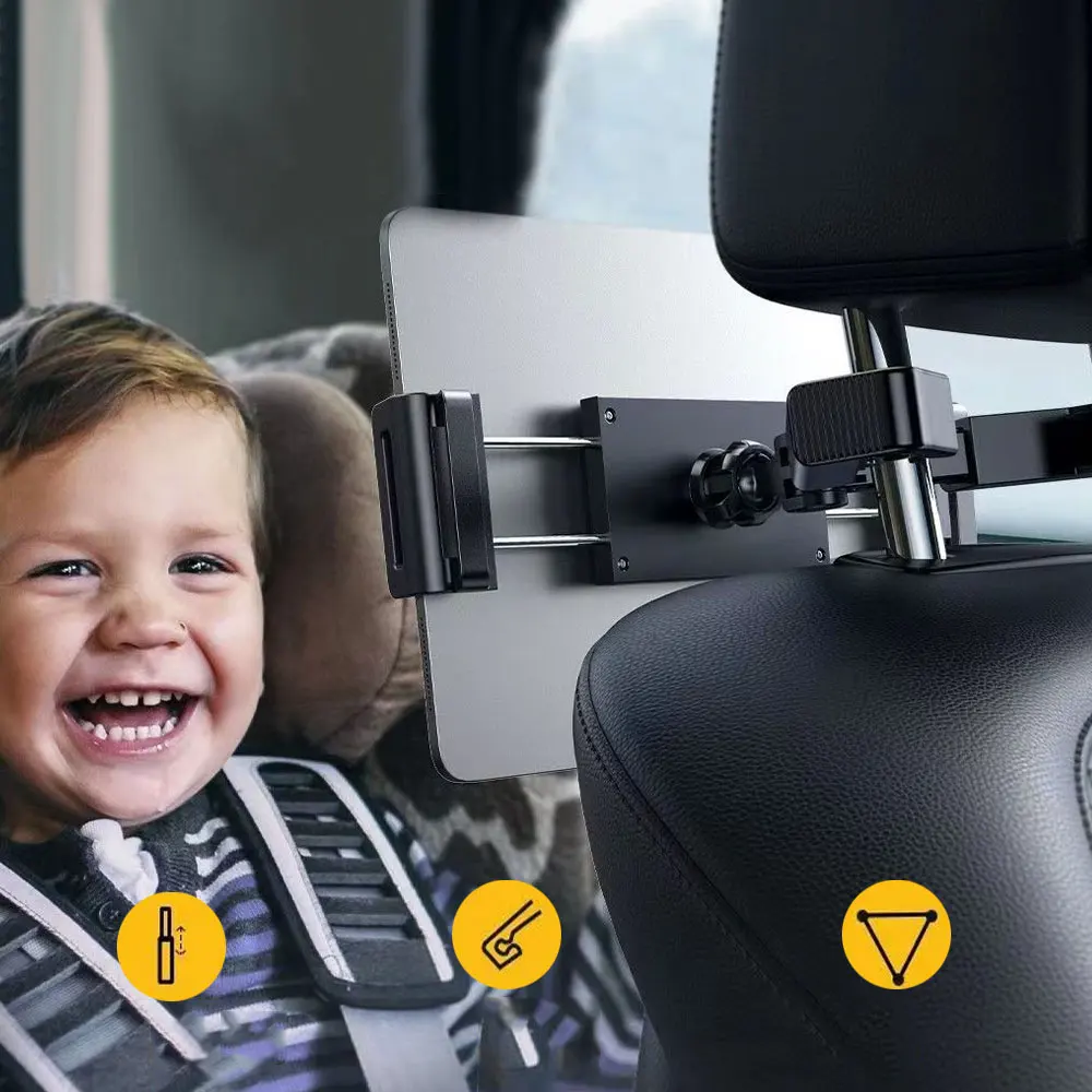 

Автомобильный держатель для планшета, 4-12,9 дюйма