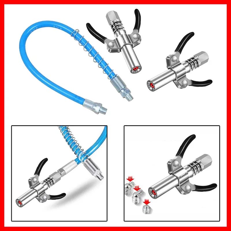 Смазочный шприц 10000 PSI NPTI/8, масляный насос высокого давления