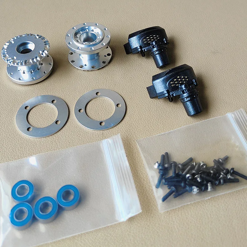 Металлическая Имитация системы пневматической подвески передней оси для 1/14 Tamiya