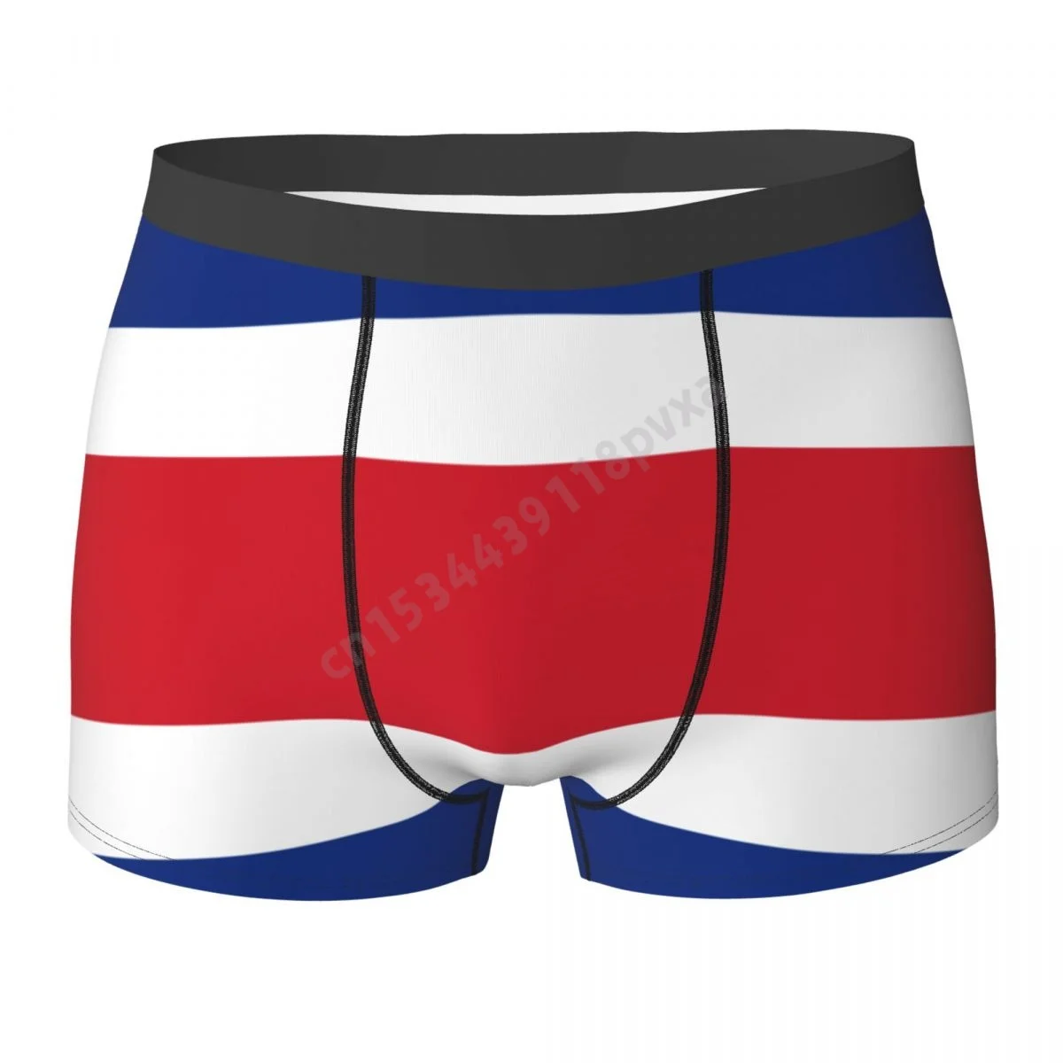 

Трусы-боксеры мужские большого размера с флагом Коста-Рики