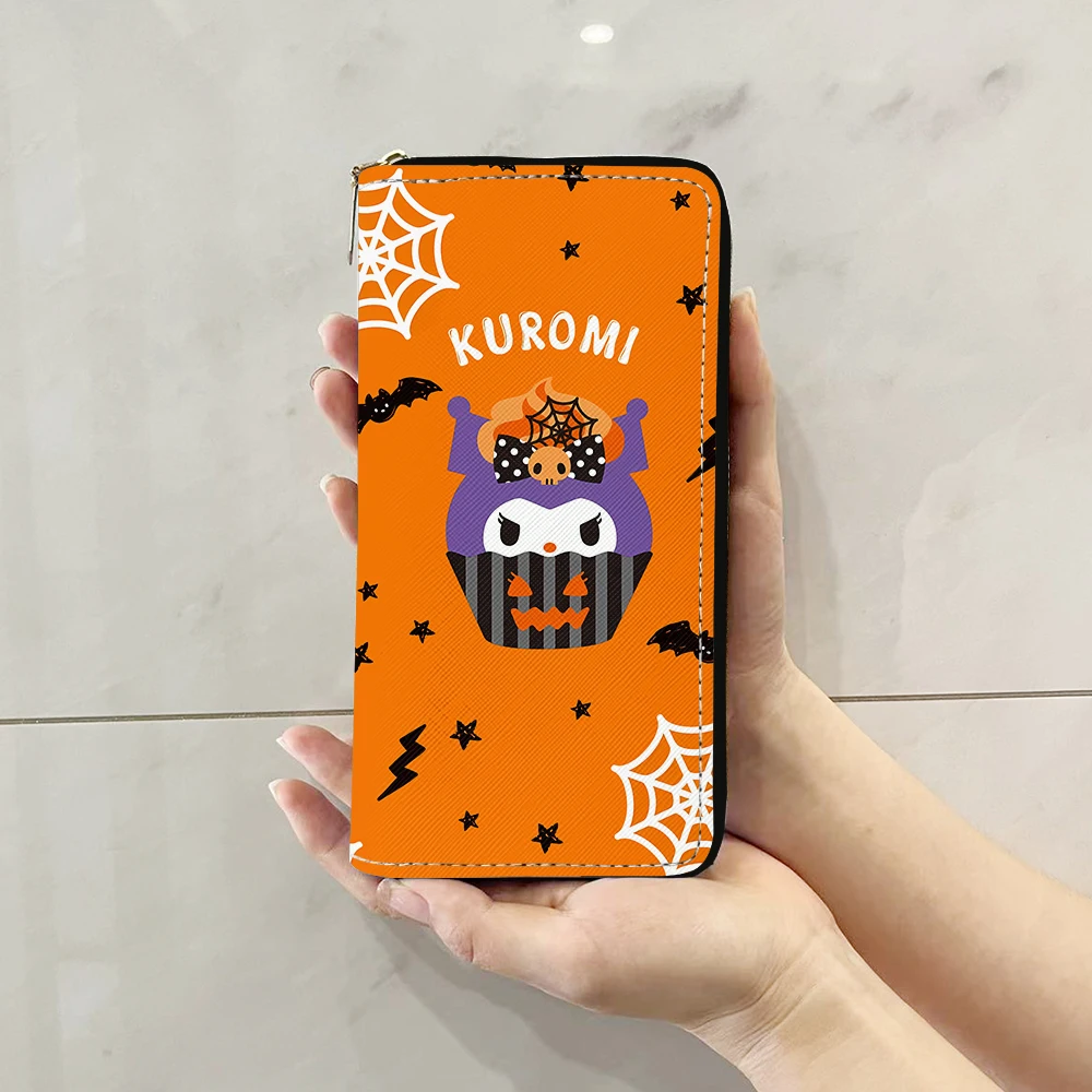 Kuromi melody pom purin Хэллоуин W5581 модный держатель для карт в стиле аниме Мультяшные