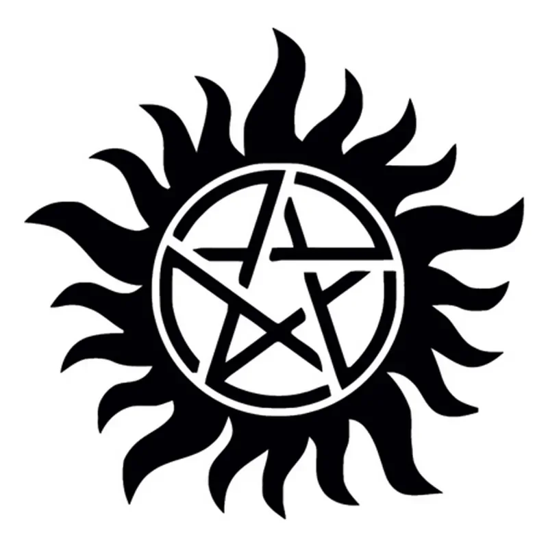 Автомобильная наклейка супернатуральные виниловые наклейки с изображением