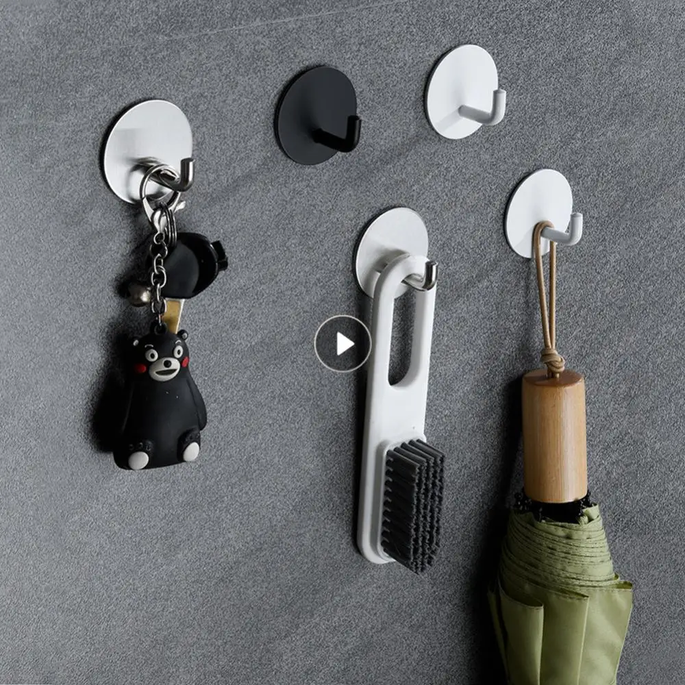 

Настенные крючки, вешалка для хранения, настенный крючок из нержавеющей стали 304, самоклеящиеся крючки для полотенец, настенный крючок для к...