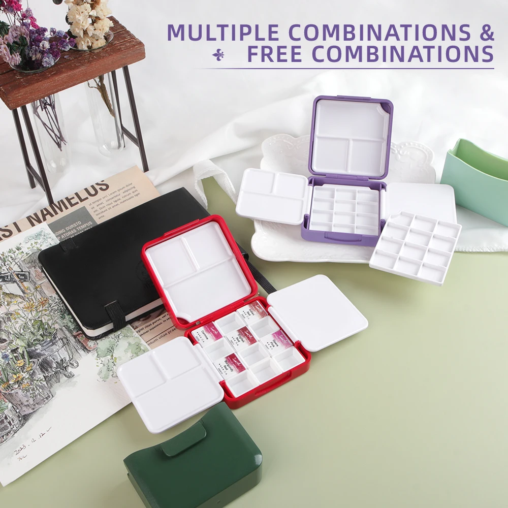 Портативный мини-футляр для палитры SeamiArt