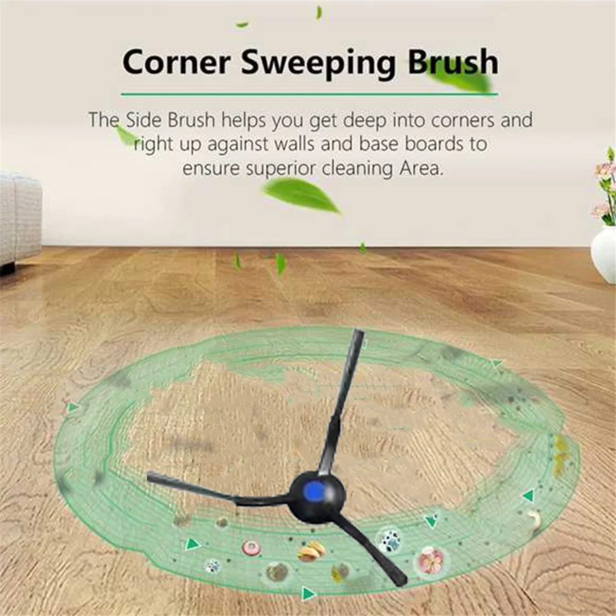 Запасные части для пылесоса Ecovacs Debot T30 Pro Omni/T30 моющаяся основная боковая щетка