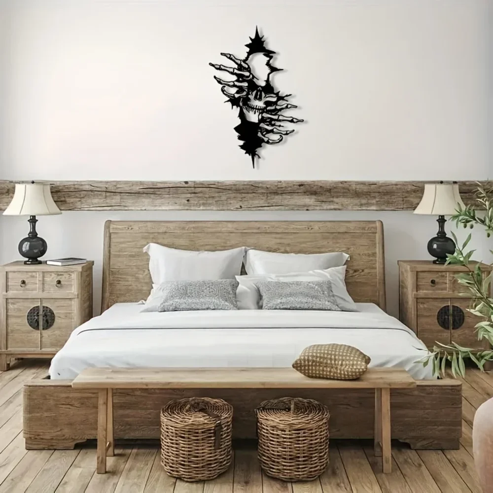 Универсальное Украшение На Хэллоуин Металлические Настенные Акценты Для