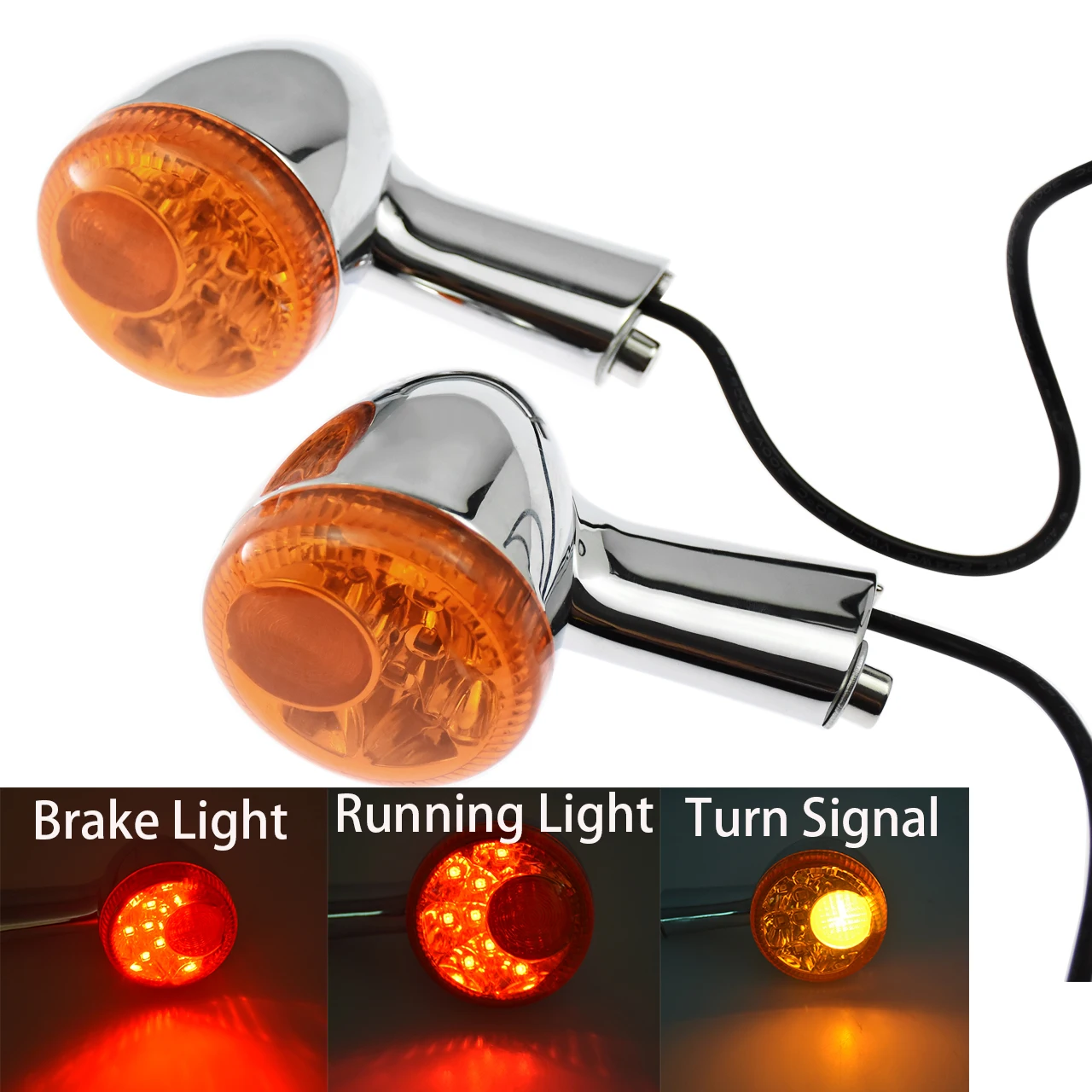 Задний светодиодный фонарь для мотоцикла, дымчатый/оранжевый указатели поворота, индикаторы тормоза, ходовые огни для Harley Sportster XL 883 Iron 1200 48 92-Up