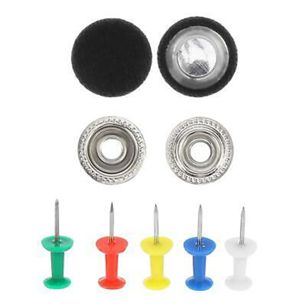 

Durable Rivets Cap Studs Rivets 1 X Screwdriver 60pcs Accessories Black