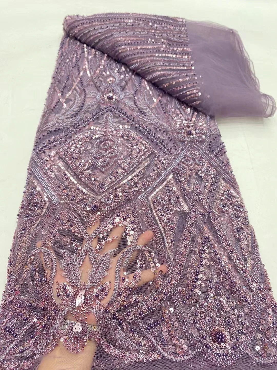 Африканская кружевная ткань с блестками для женщин вышивка свадебные платья