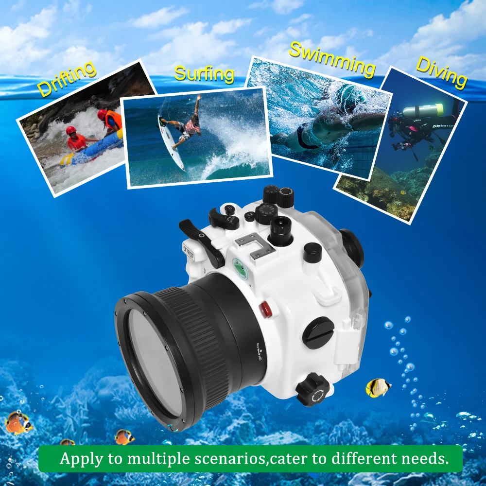 Чехол для камеры подводной съемки Seafrogs 28-70 мм незамкнутый чехол экшн-камеры Sony A7RIV