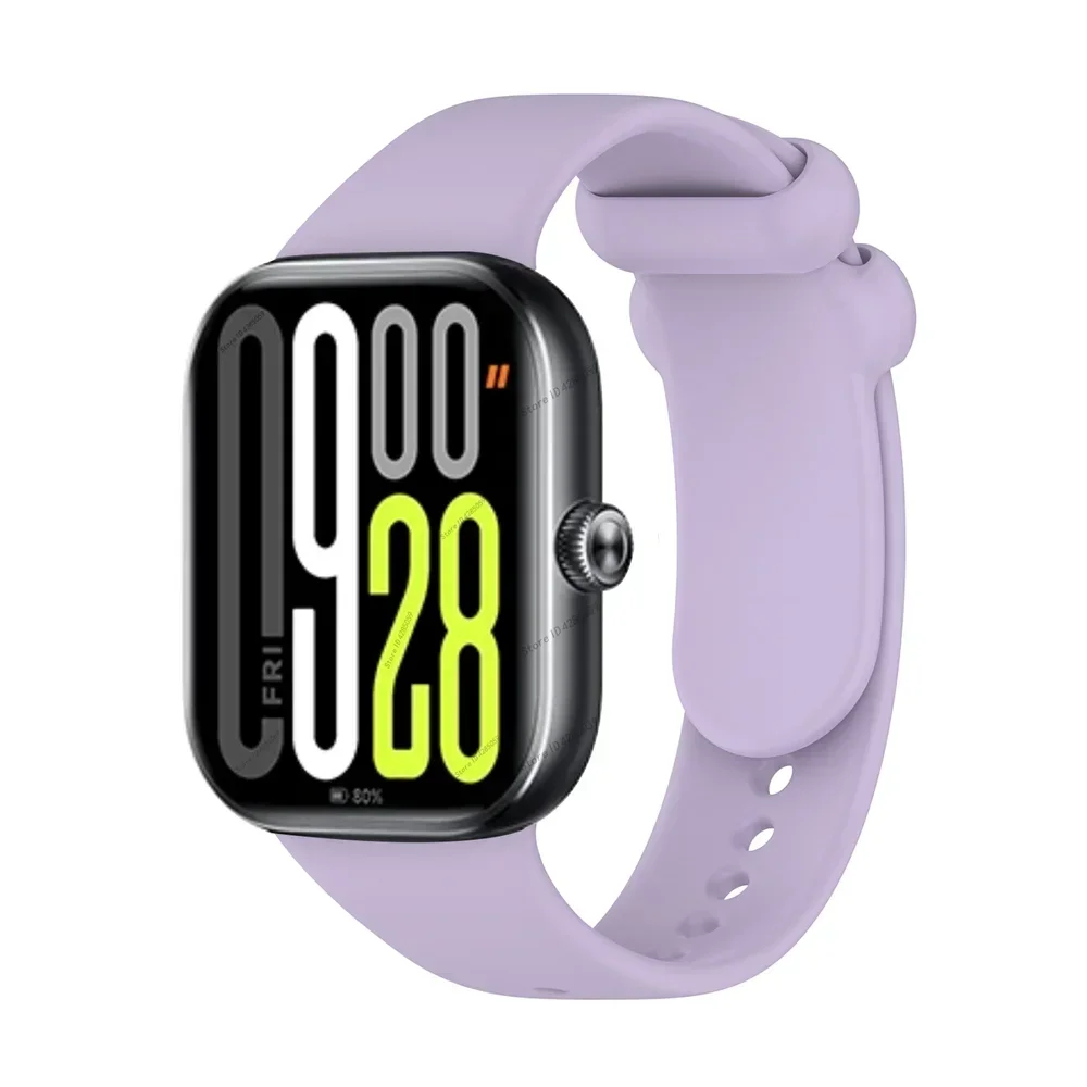 Фото Спортивный ремешок для часов Redmi Watch 5, сменный браслет для умных часов Xiaomi Mi Band 9 Pro 8 Pro, силиконовый ремешок, аксессуары №5