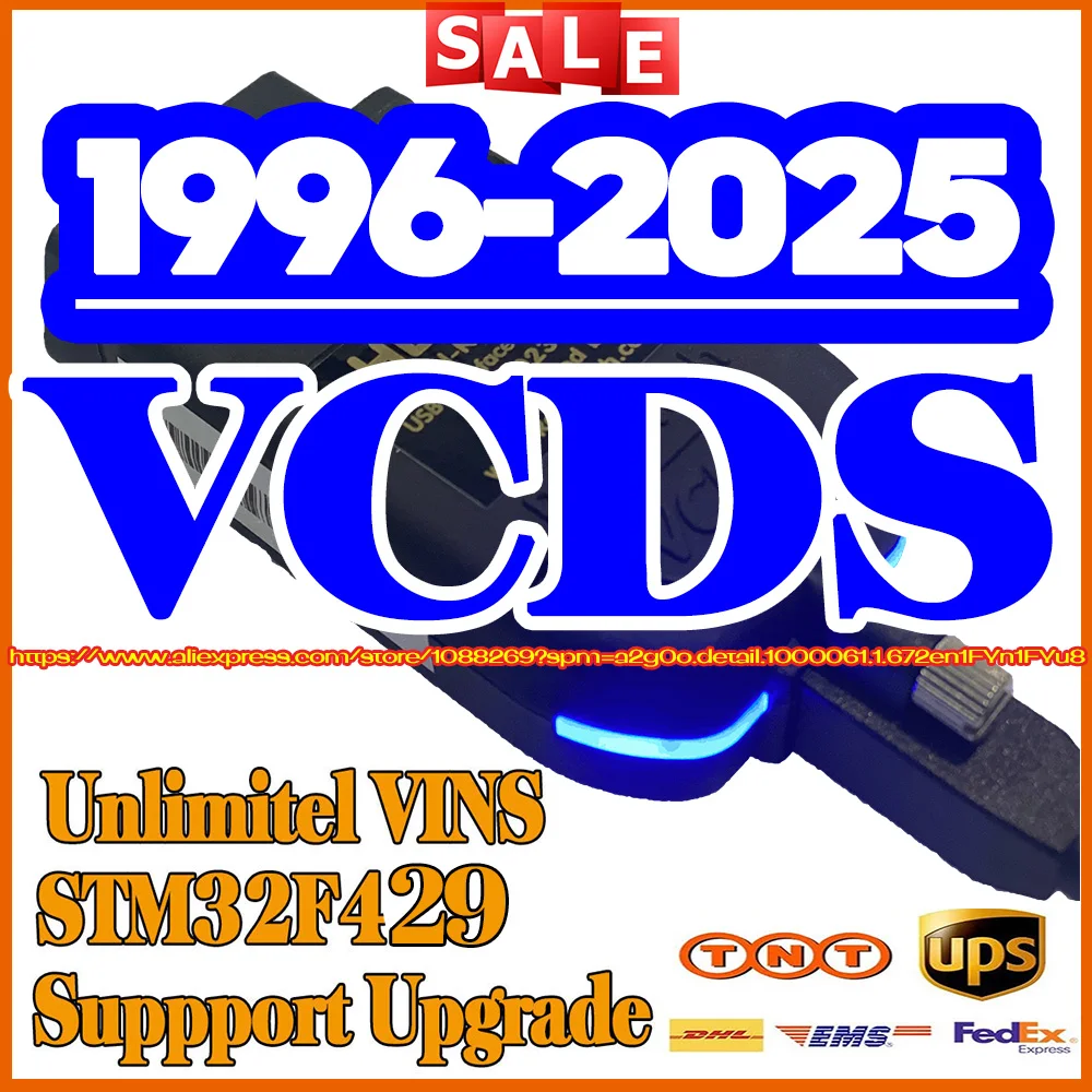 

OBD-сканеры VAGCOM V25.3 2025 года, интерфейс HEX V2 для VW AUDI Skoda Seat VAG, многоязычный автоком, диагностические инструменты VCDS