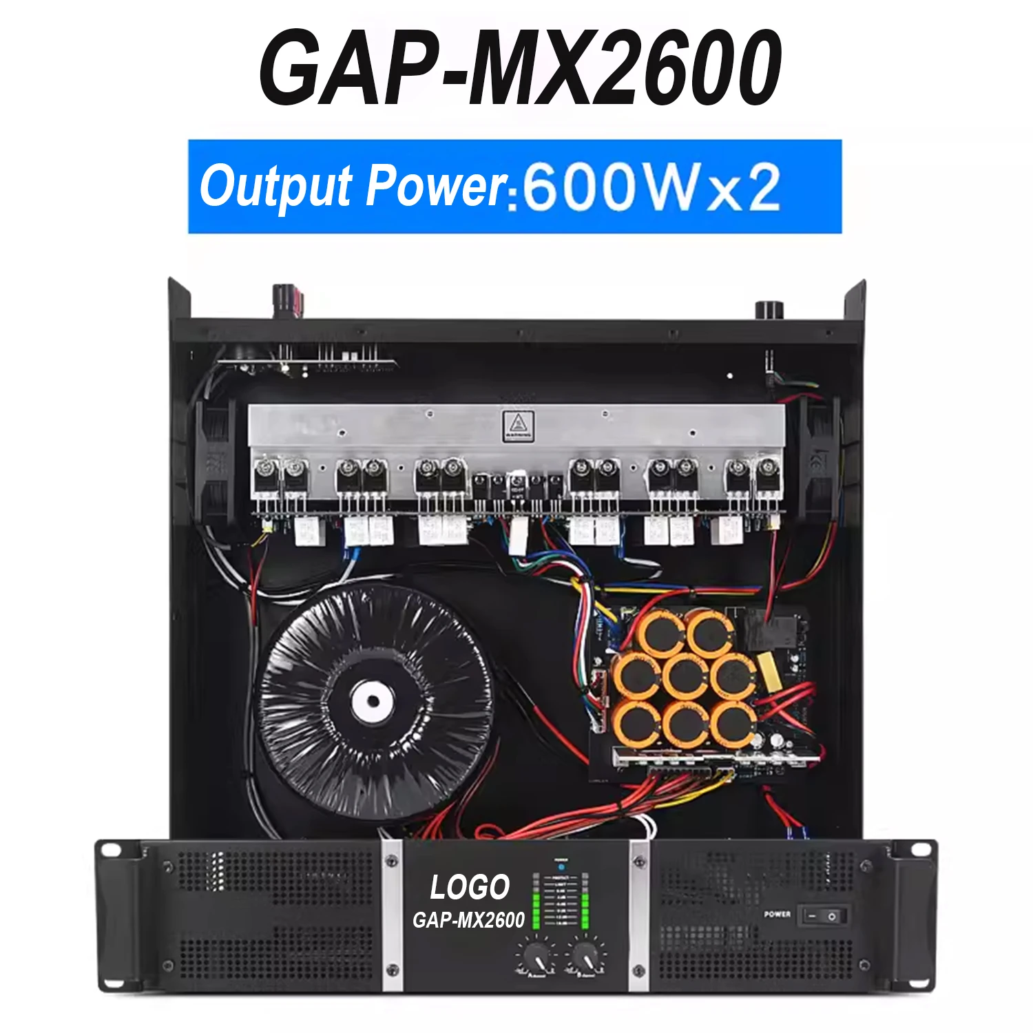 GAP-MX2400 профессиональный усилитель сценическая производительность ktv домашний