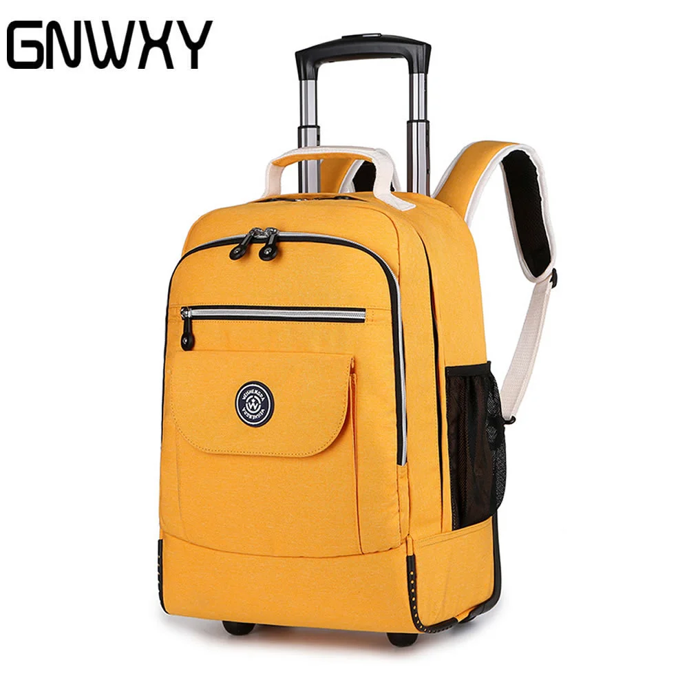 

Trolley Luggage Travel Backpack Large Capacity Duffle Bags Rolling With Wheels Bag Business Suitcase Laptop Schoolbag