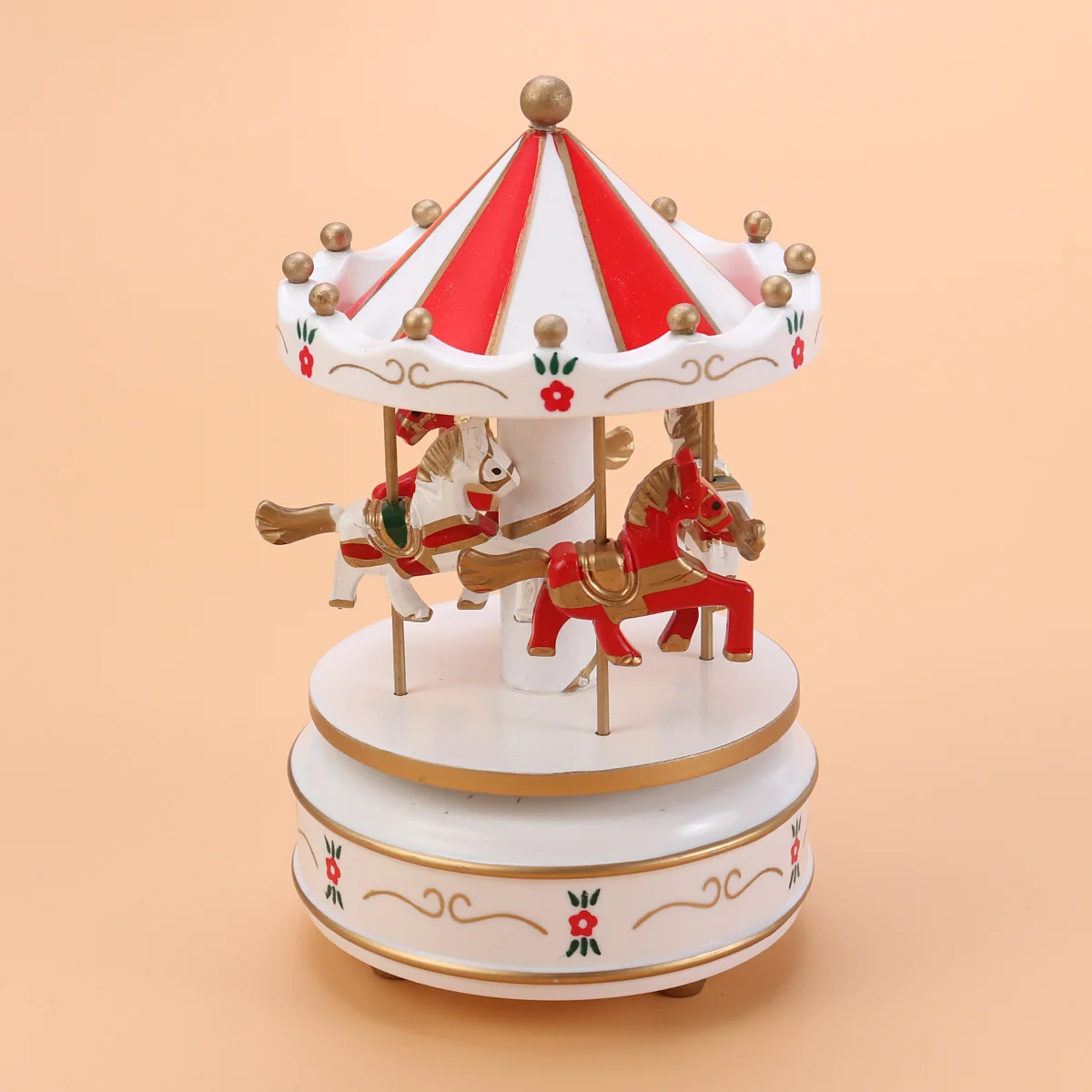 

Horse Box Rotating Box Wooden Musical Box Christmas Valentines Day Birthday Gifts for Kids