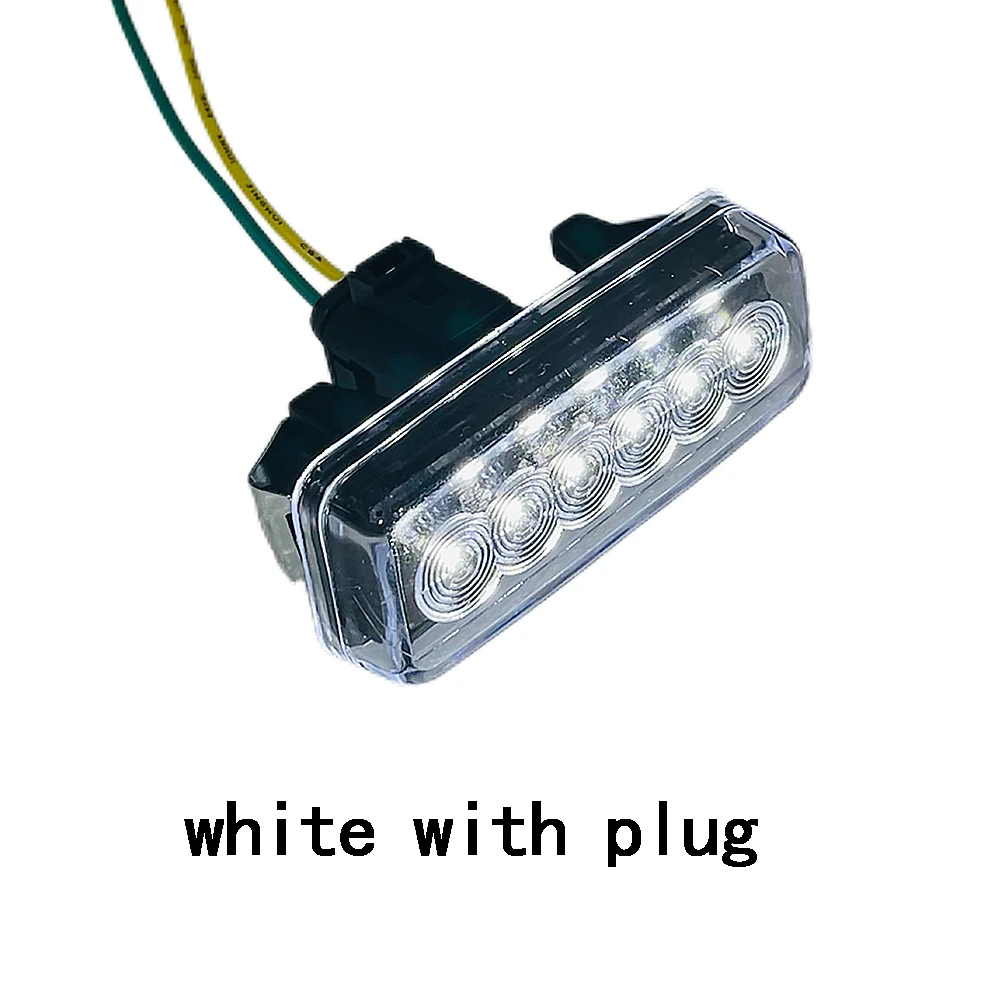 1 шт. желто-белый габаритный фонарь с пластиковой ступенькой для SCANIA 1928063