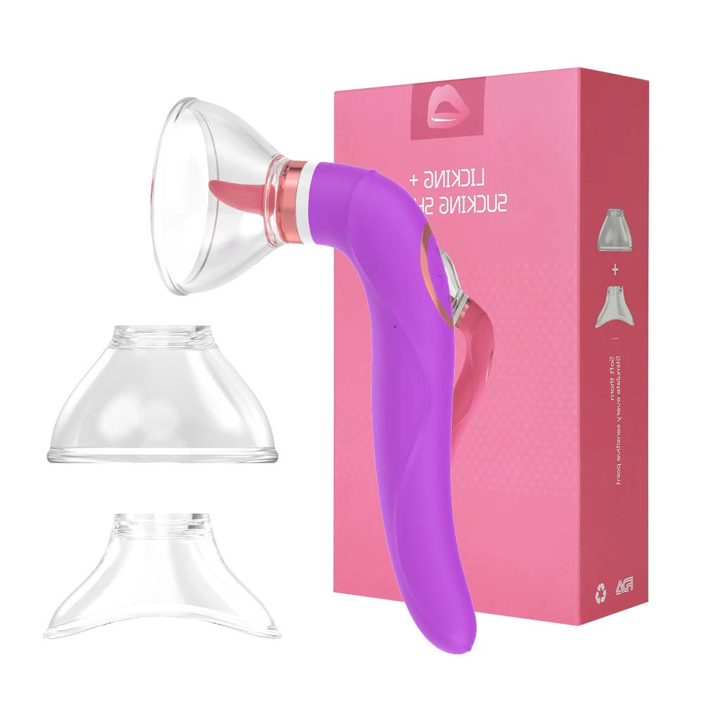 

Pussy Licking Sex Toys For Women Sucking Vibrator Sex Licking Machine Blowjob Tongue Vibrating Nipple Sucker Clitoris Stimulator