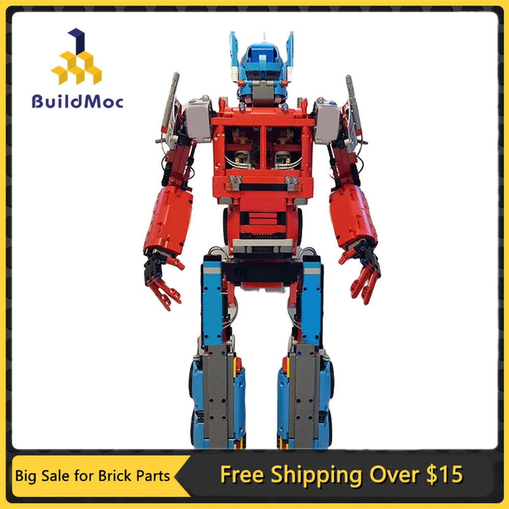 

MOC 41854 Robot Deformed Character Building Kit Movie Collection DIY Puzzle Brick Toy Set Birthdays Christmas Gifts for Boy Kid