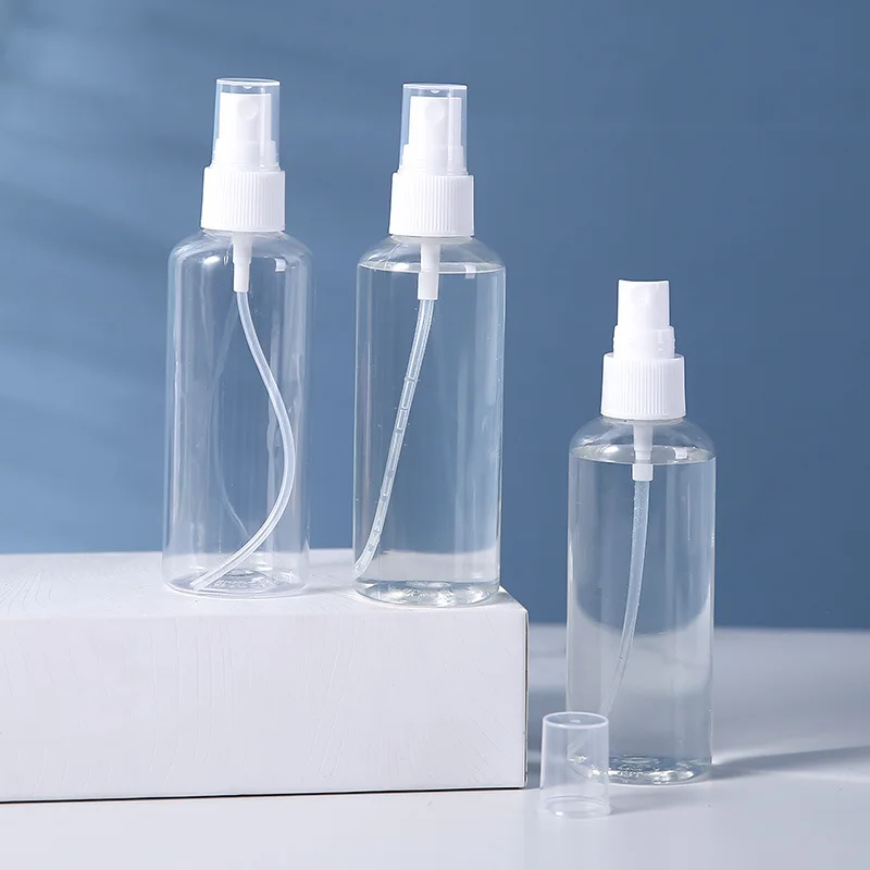 

Large 100ml Spray Bottle Travel Portable Lotion Transparent Press Spray Bottle Fine Mist Spray Bottle Cosmetic Sub-bottling