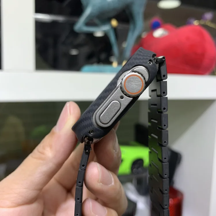 Genuine Carbon Fiber ShockProof Slim Case Bumper For Apple Watch Ultra 49mm 45MM 41mm 40mm Cover iwatch series 8 7 6 SE 5