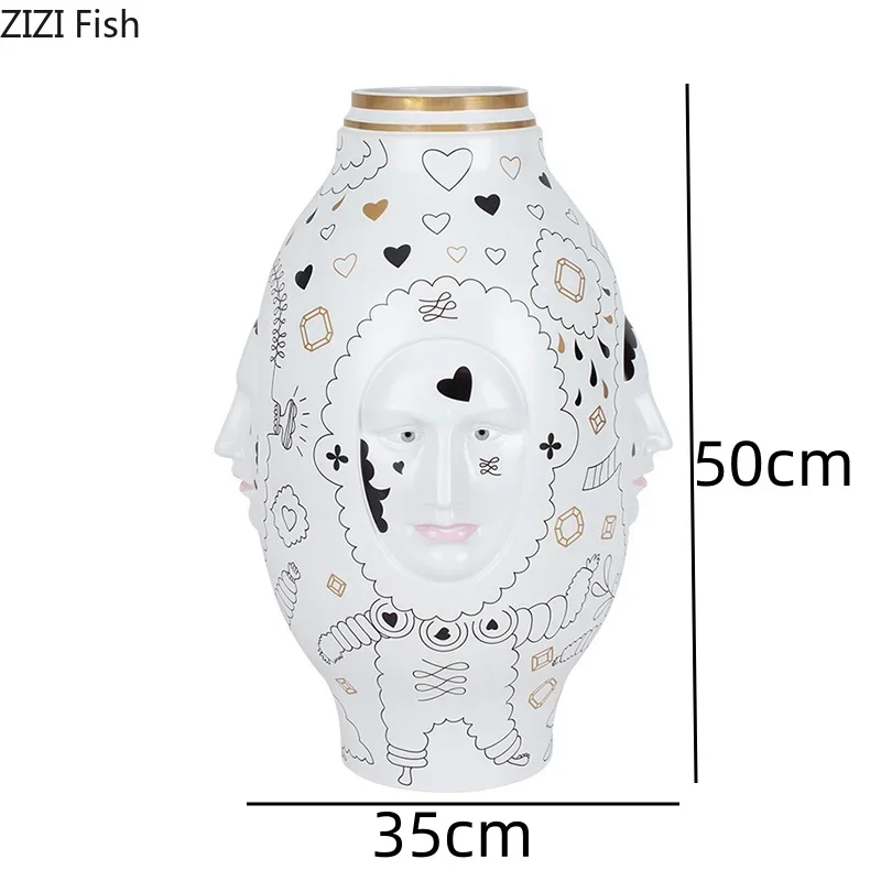 

Керамическая ваза для лица