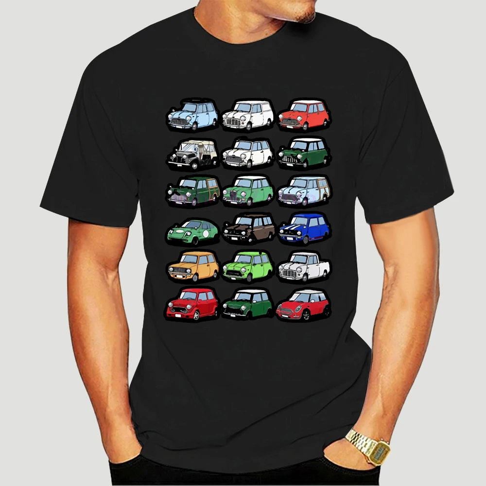 

Kaus Gambar Cetak Mini Austin 2023 Mobil Klasik Austin Mini Cooper Gaya Musim Panas Pria Lengan Pendek t shirt men