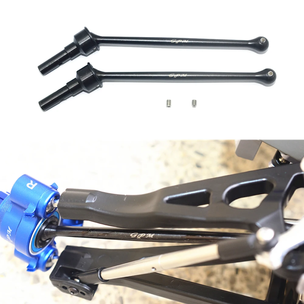 

GPM TRAXXAS 1/10 E REVO E-REVO 2.0 86086-4 Monster Truck Metal Steel Front and Rear CVD Universal joint Drive Shaft dogbone 8650