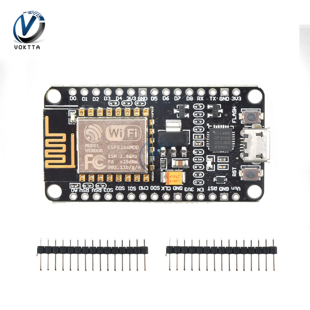 CP2102 NodeMCU Lua V2 ESP8266 ESP-12E WIFI IoT макетная плата основанная на стандартном беспроводном
