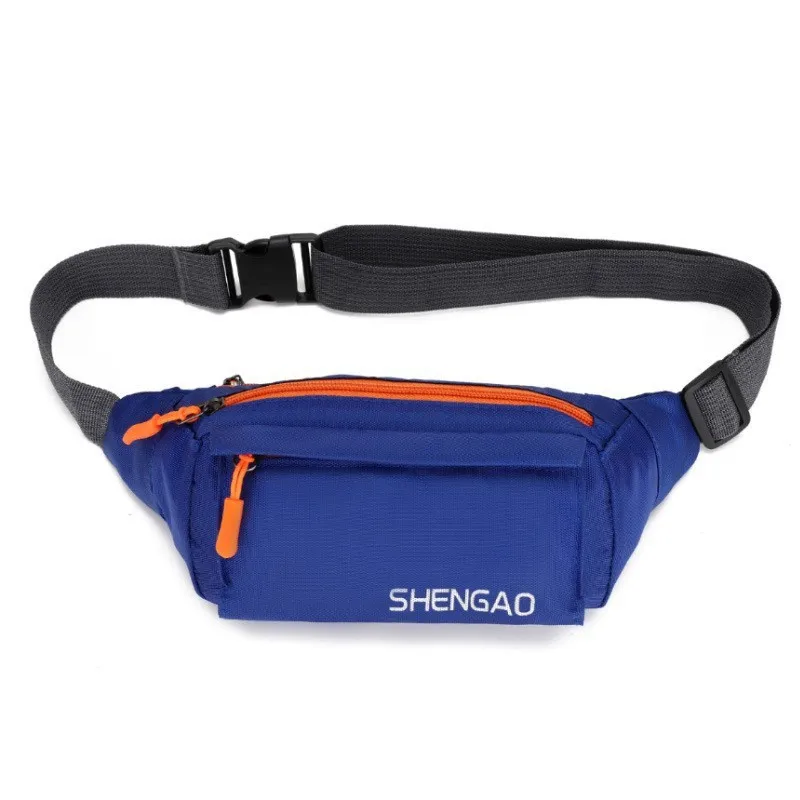 

Men's Breast Package Waterproof Outdoor Sports Bag Canvas Pouch Korean-style Waist Bag Fanny Pouch Crossbody Male Banana Bag