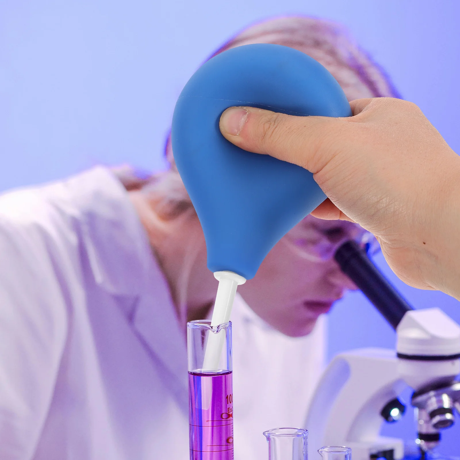 Количественная пипетка шарик для трубопровода лабораторная чистящая лампочка