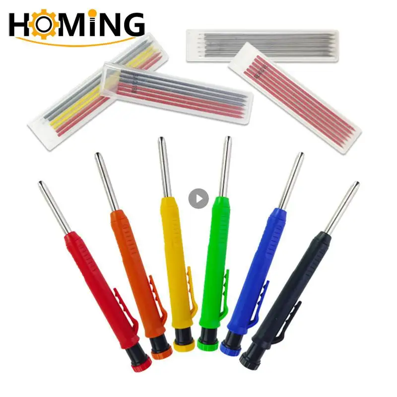 Набор механических карандашей для столярных работ 3 цвета