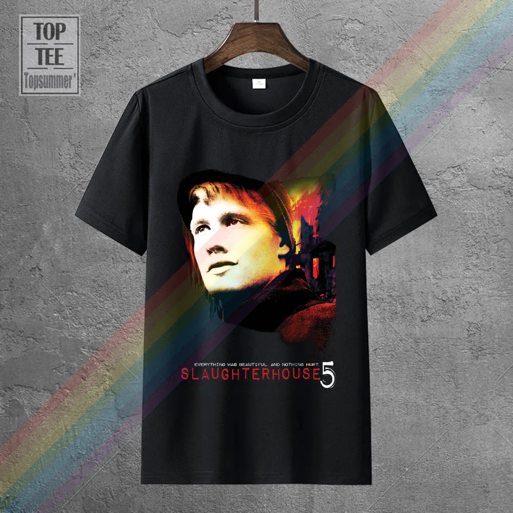 

Slaughterhouse Five T Shirts Horror Skull Tshirts Retro Vintage Sportwear Sexy Tee-Shirt Gothic Funny T Shirt