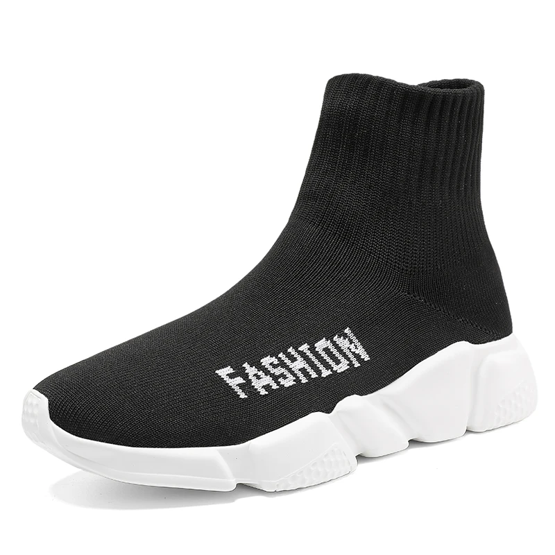 

BLWBYL Breathable Ankle Boot Women Socks Shoes Female Sneakers Casual Elasticity Wedge Platform Shoes Zapatillas Mujer Soft Sole