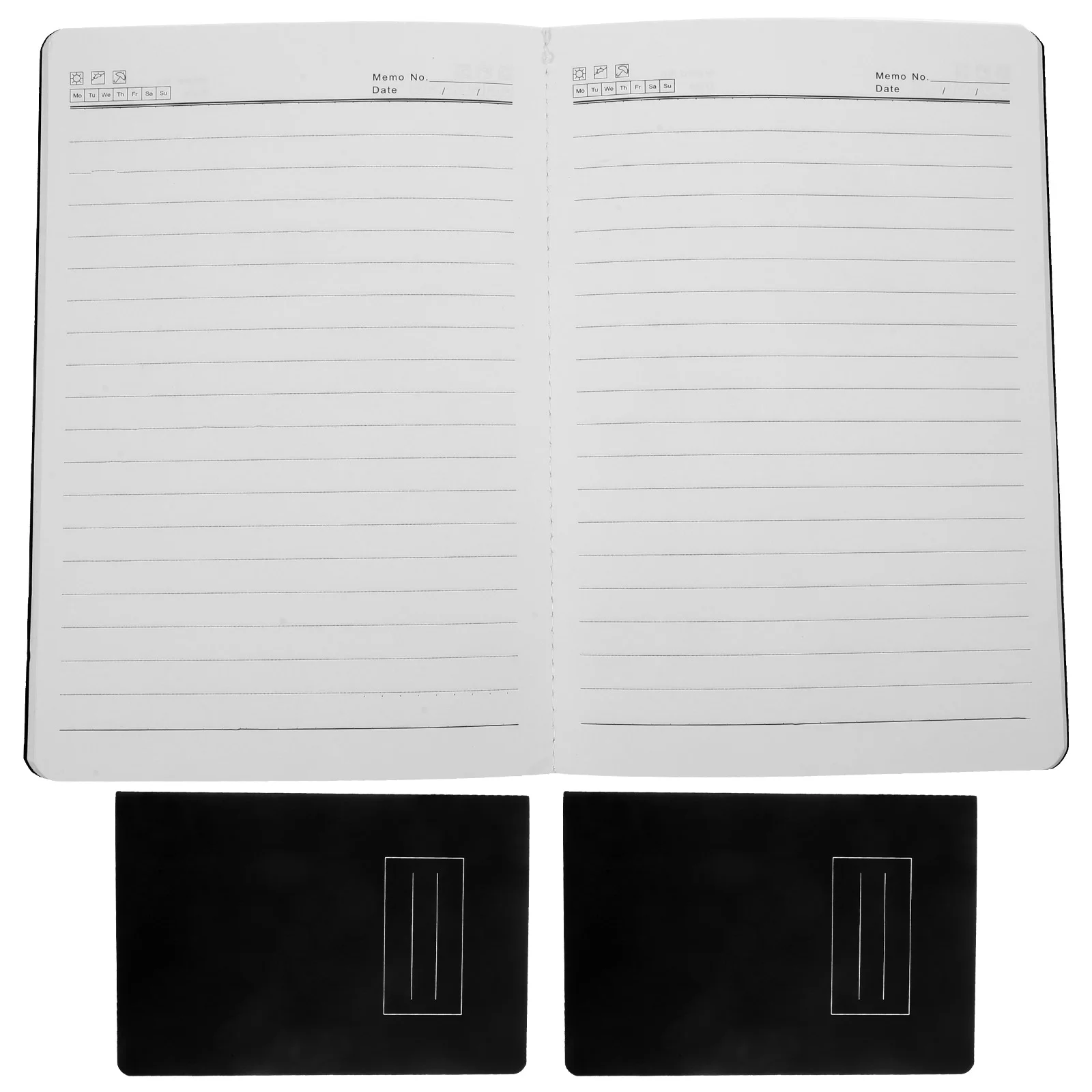 

3 Pcs The Notebook Diary Notepad Smooth Writing Kraft Paper Page Day Small Students Convenient A5 Notebooks Work