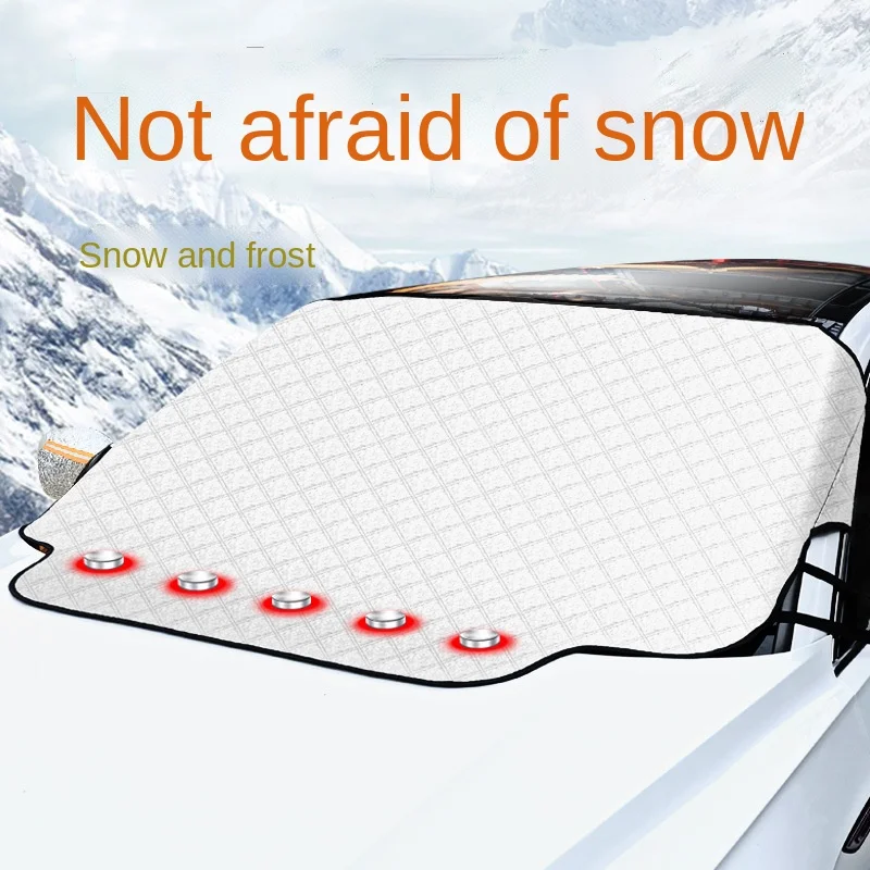 

Car Snow Cover Magnetic Anti-frost Anti-freeze And Snow Cover Dropshipping 2021 TRANSMO