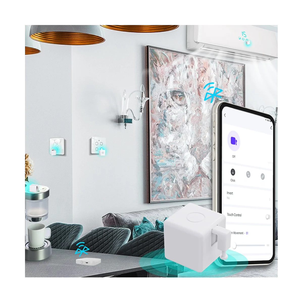 Fingerbot Plus Smart Switch Bot Кнопочный умный дом Life Голосовое управление с приложением