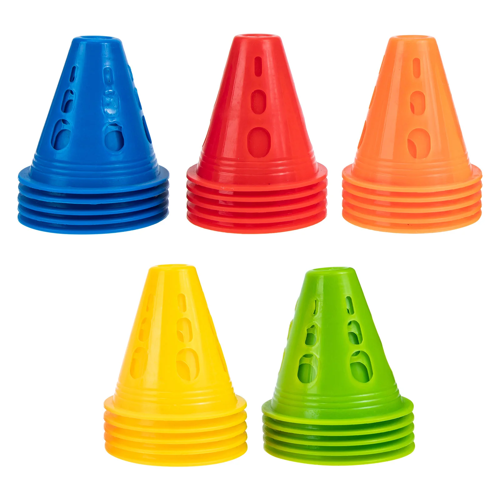 

Cones Cone Training Marker Football Skatingagility Soccer Roller Practice Numberedobstacle Traffic Minimarking Cup Windproof