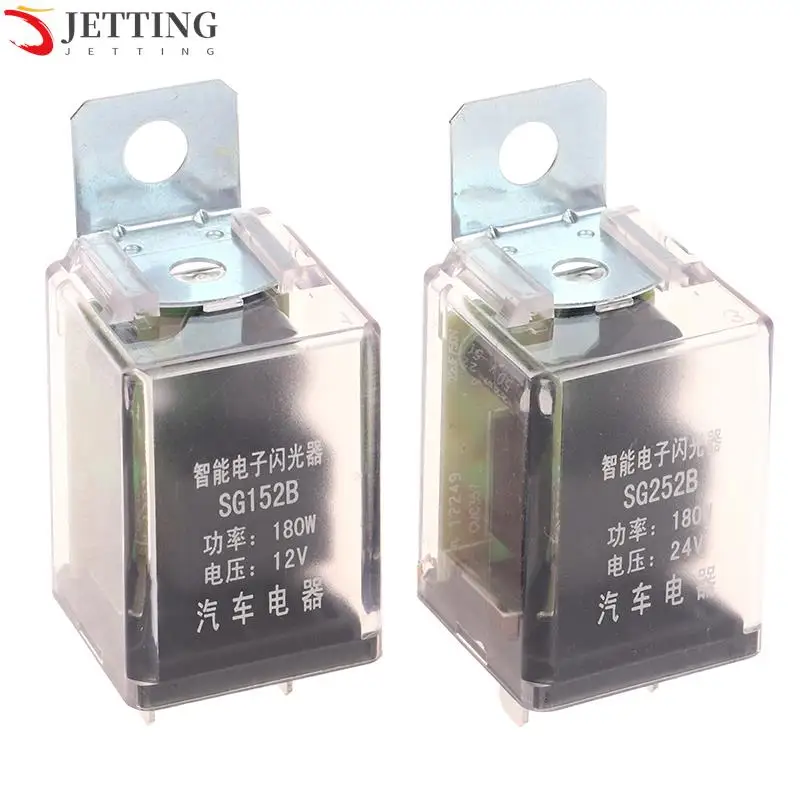 

Motorcycle Car Indicator Relay Flasher 12v 24v 3 Pin Beeper Universal Moto Flasher Relay Turn Signal Led Indicator Blinker
